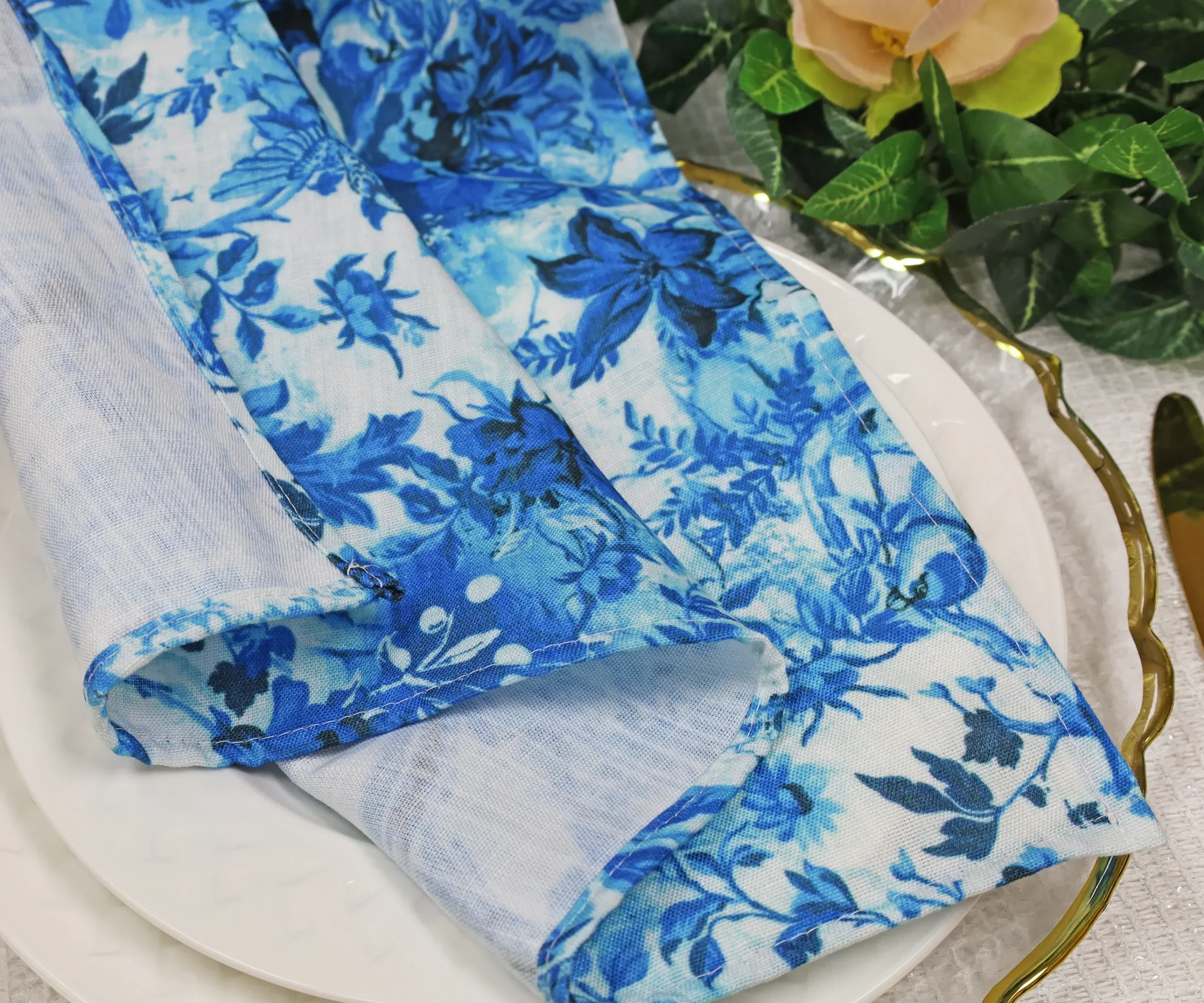 20″x20″ Faux Linen Napkins – Jacarina (10pcs/pk)