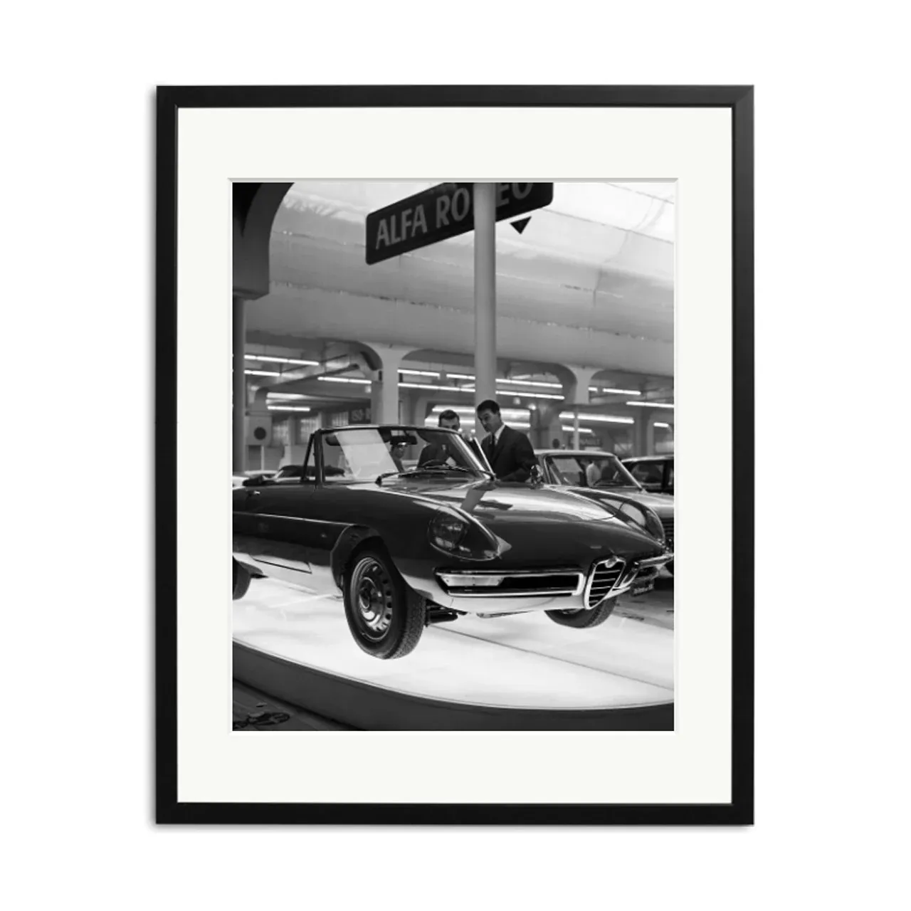 Alfa Romeo Spider 1600 Framed Print